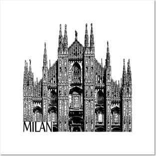 Milan Posters and Art